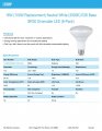 Feit Electric Br30 Led Light Bulbs 100w Equivalent Dimmable E26 Standard Base 80 Cri 1400 Lumens 3500k Neutral White 120v 10