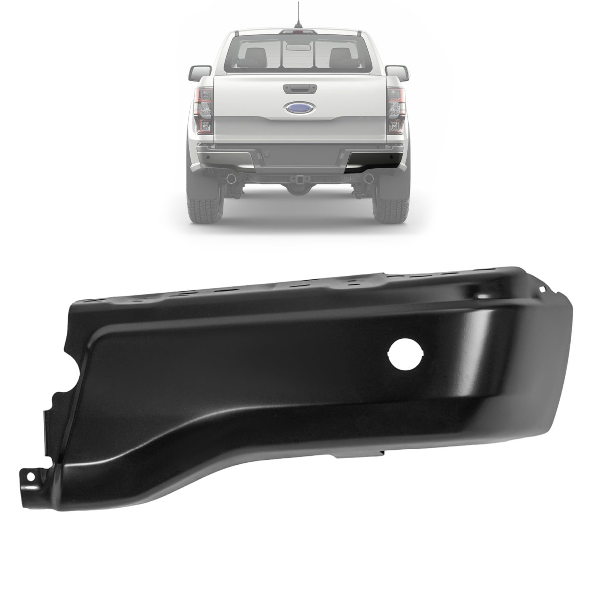 Rear Bumper End Cap Corner Cover For 2019 2020 2021 2022 2023 Ford ...