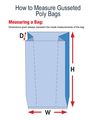 Aviditi Pb1374 Gusseted Poly Bags 6 X 4 15 1 Mil Pack Of 1000 