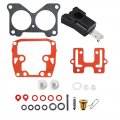 2 Pack Carburetor Rebuild Kit Replacement For Johnson V4 85 90 100 115 125 140 Hp 439076