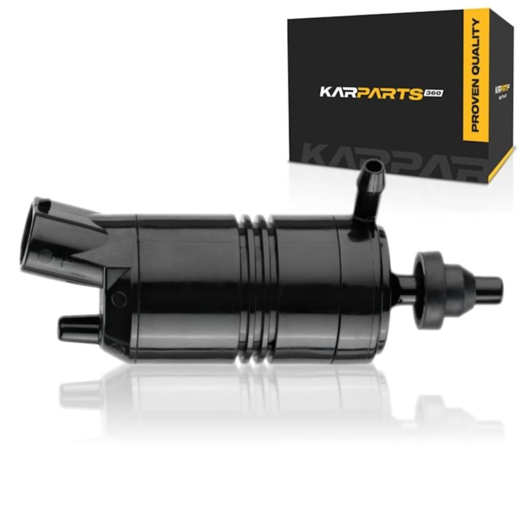 Windshield Washer Pump For Gmc Safari 1993 1994 Electrical Blade Terminal Female Connector Front Position Black