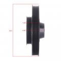 Ocpty Harmonic Balancer Crankshaft Belt Drive Pulley Fit For 1990-1993 Honda Accord 1992-1995 Prelude