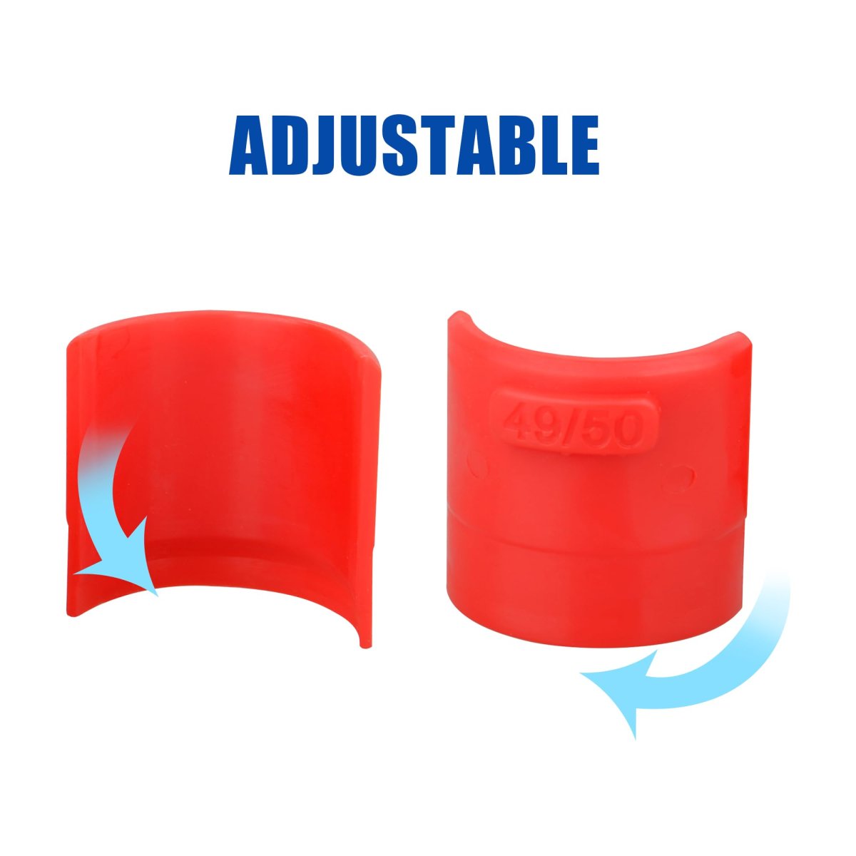 Adjustable Fork Seal Driver Tool Set Motorcycle 35mm To 50mm Carbon Steel For Conventional And Inverted Forks Yt-85442