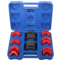 Adjustable Fork Seal Driver Tool Set Motorcycle 35mm To 50mm Carbon Steel For Conventional And Inverted Forks Yt-85442