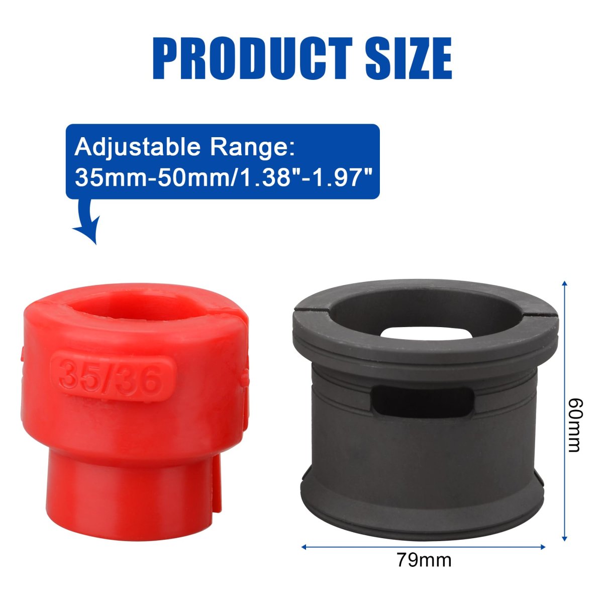 Adjustable Fork Seal Driver Tool Set Motorcycle 35mm To 50mm Carbon Steel For Conventional And Inverted Forks Yt-85442