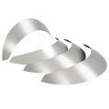 Universal Steel Fender Flares 5 Wide Front Rear Body Kit Flexible Wheel Arches Edge Trim Protector 4-piece Set 