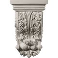 Ekena Millwork Cor06x03x10me 6 1 2-inch W X 3 5 8-inch D 10-inch H Medway Oakleaf Corbel 