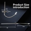 Premium Wpw10181986 W10181986 W10131826 Range Oven Sensor Probe Part Compatible For Whirlpool Rf367lxsq1 Rf367lxsq2 Replaces