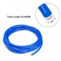 Uxcell Pneumatic Air Tubing 4mm Odx2 5mm Id 5 Meter 16ft Pu Polyurethane Compressor Tube Hose Pipe Blue