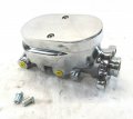 Gm For Universal Alum Brake Master Cylinder Smooth Top Chrome B10009 