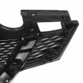 Ni1200258 Factory Style Front Bumper Grill Grille Assembly Wtih Moulding Compatible With Nissan Rogue 2014-2015 Chrome Black
