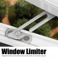 Stainless Steel Casement Window Limiter Multi-turn Powerful Springs Stopper Sliding Child Safety Lock Catch Fittings Hardware