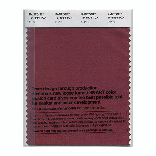 Pantone Smart Swatch 19-1534 Merlot