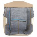 Autokay Driver Bottom Leather Seat Cover And Foam Cushion For Chevy Sierra 2500hd 07-14