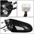 Lx1320109 Factory Style Driver Left Side Mirror Manual Folding Power Adjust Heated Glass Puddle Light Compatible With Lexus