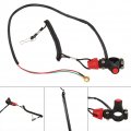 Joyzan Motorcycle Emergency Stop Button Surface Drive Mud Motor Kill Switch Engine Cord Lanyard Safety Tether Replacement