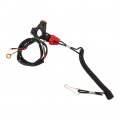 Joyzan Motorcycle Emergency Stop Button Surface Drive Mud Motor Kill Switch Engine Cord Lanyard Safety Tether Replacement
