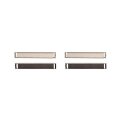 Disc Brake Hardware Set For Mercury Grand Marquis 1996 To 2002 Front Alx Pau Df 340 54042 Cla3 Black Standard Style 