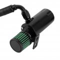 Universal Car Oil Tank Reservoir Catch Can Kit 500ml Aluminum Alloy Auto Modification Accessory