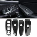 Secosautoparts Carbon Fiber Interior Window Switch Panel Cover Trim Compatible With Honda Accord 2018-2021