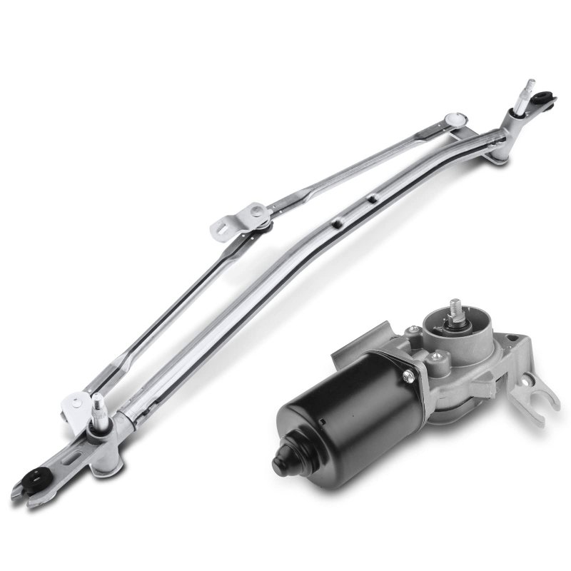 A-premium Front Windshield Wiper Motor And Linkage Assembly Compatible With Chevy Pontiac Vehicles Equinox Torrent 2007-2008