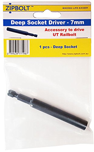 Zipbolt Deep Socket Driver 7mm