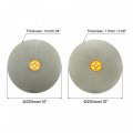 Uxcell 250mm 10-inch 80 120 Grit Diamond Coated Flat Lap Disk Wheel Grinding Sanding Disc