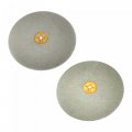 Uxcell 250mm 10-inch 80 120 Grit Diamond Coated Flat Lap Disk Wheel Grinding Sanding Disc