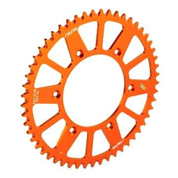 Sunstar 5-248146or Works Triplestar Aluminum Rear Sprocket 46t Orange 428