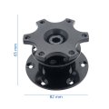 Maso Universal Quick Release Adapter Snap Off Steering Wheel Boss Hub Race Rally Motorsport Black