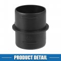 A Absopro Car Air Ducting Connector Straight Heater Duct Joiner Pipe 1 65 42mm Od Plastic Black