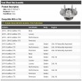 Front Wheel Bearing Hub Assembly Compatible With 2014-2016 Cadillac Cts Sedan