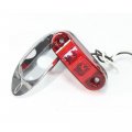 Polarlander 6pcs 12v 24v Red Led Side Marker Light Clearance Lamp 10-30v Car Truck Lights Trailer Tractor Rear External
