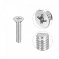 5 16-18x1-1 2 Flat Head Machine Screws Phillips 304 Stainless Steel Bolts 10pcs 