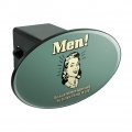 Men Because Women Appreciate The Simple Things In Life Funny Humor Retro Oval Tow Trailer Hitch Cover Plug Insert