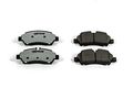 Z36-1775 Rear Carbon Fiber Ceramic Brake Pads With Installation Hardware For Ford Transit 150 250 350 And Hd 2015 To 2019 