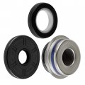 Caltric Water Pump Impeller And Oil Seal Compatible With Kawasaki Ex500a 1987 1988 1989 1990-1993