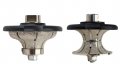 1 Inch Diamond Router Bit F25 V25 Ogee Bullnose Full Profiler Wheel For Granite Marble Stone Concrete Travertine Countertop 
