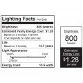 Feit Electric A19 Led Light Bulb 65w Equivalent Intellibulb Switch To Dim E26 Medium Base 800 Lumens 2700k Soft White Om60