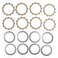 Topteng Clutch Plate Kit Disc Plates Steel Friction Fits For Suzuki Gsf400 M N P 1991-1995 Gsxr400 J Rr Rak Gk73a 1988-1990