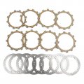 Topteng Clutch Plate Kit Disc Plates Steel Friction Fits For Suzuki Gsf400 M N P 1991-1995 Gsxr400 J Rr Rak Gk73a 1988-1990