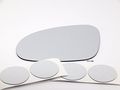99-04 Jetta Cabrio 99-06 Golf 99-03 Passat Left Driver Mirror Glass Replacement Clear Lens W Adhesive Usa 