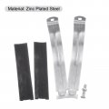 Uxcell Rubber Cushion Strut Clamp Fit For 6-1 2 Pipe Cushioned Rigid Steel Mounting Pex Tubing To Channels