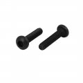 Uxcell M2x9mm Metal Grade 10 9 Button Head Hex Socket Cap Screw Bolt Fastener 50pcs