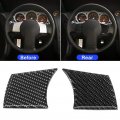 Steering Wheel Trimi 2 Pieces Of Internal Panel Cover Carbon Fiber Replacement For 350z 2006-2009 A