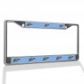 Fastasticdeals Metal Insert License Plate Frame F-1d Tomcat Weatherproof Car Accessories Chrome 2 Holes Solid 