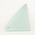 Passenger Right Side Rear Vent Window Glass For Nissan Sentra 1991-1994 Tsuru 1992-2005 4 Door Sedan Models 