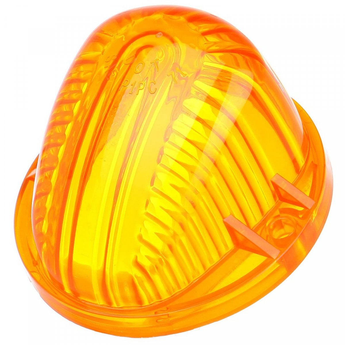 5pcs Round Shape Cab Marker Cover Lens Amber For Chevy Blazer 1969 1974 1987 1991 C10 1975 1986 Pickup Suburban C20