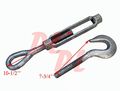 3 4 X 9 Turnbuckle Hook Eye Pulley Galvanized Drop Forge