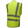 Type R Class 2 Heavy Duty Surveyor Safety Vest With Zipper 